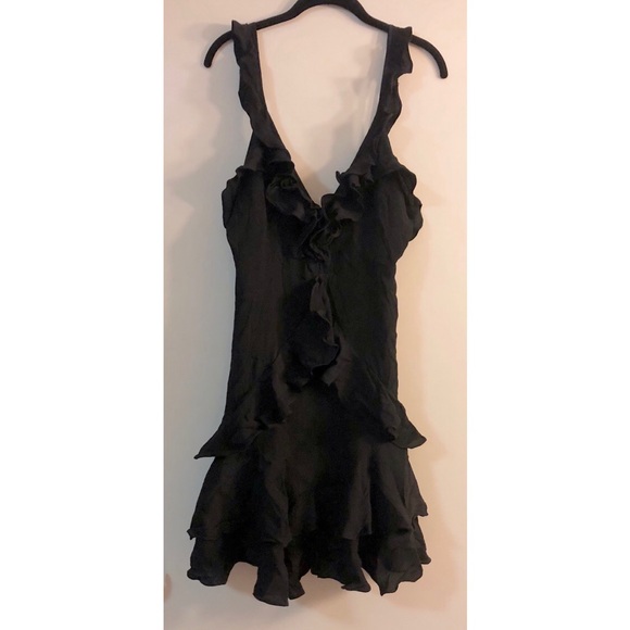 NWT Ruffled Front Mini Dress - Picture 3 of 3